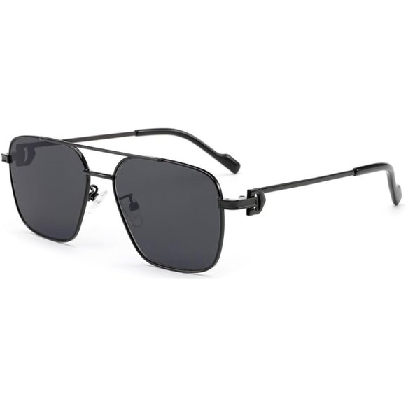 Trendy Pilot Polarized Men's Sunglasses UV 400 Protection MB1412